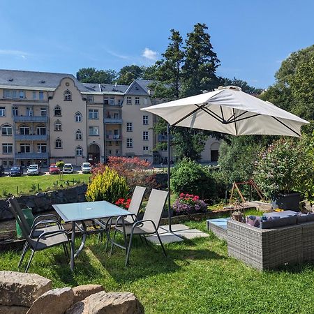 Familienwohnung für 3 mit Sauna, Pool&Terrasse - Famzi Sebnitz Exterior foto
