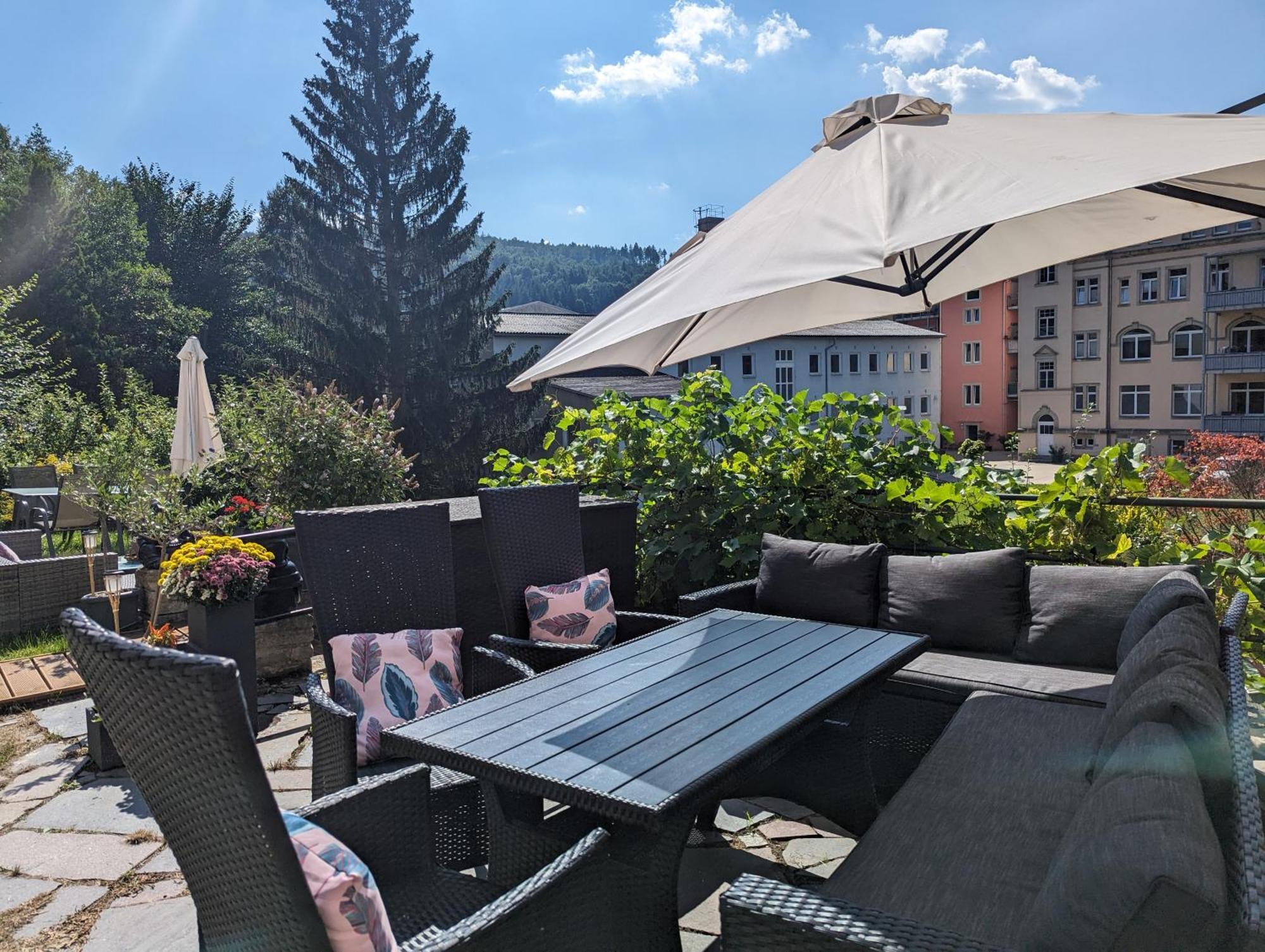 Familienwohnung für 3 mit Sauna, Pool&Terrasse - Famzi Sebnitz Exterior foto