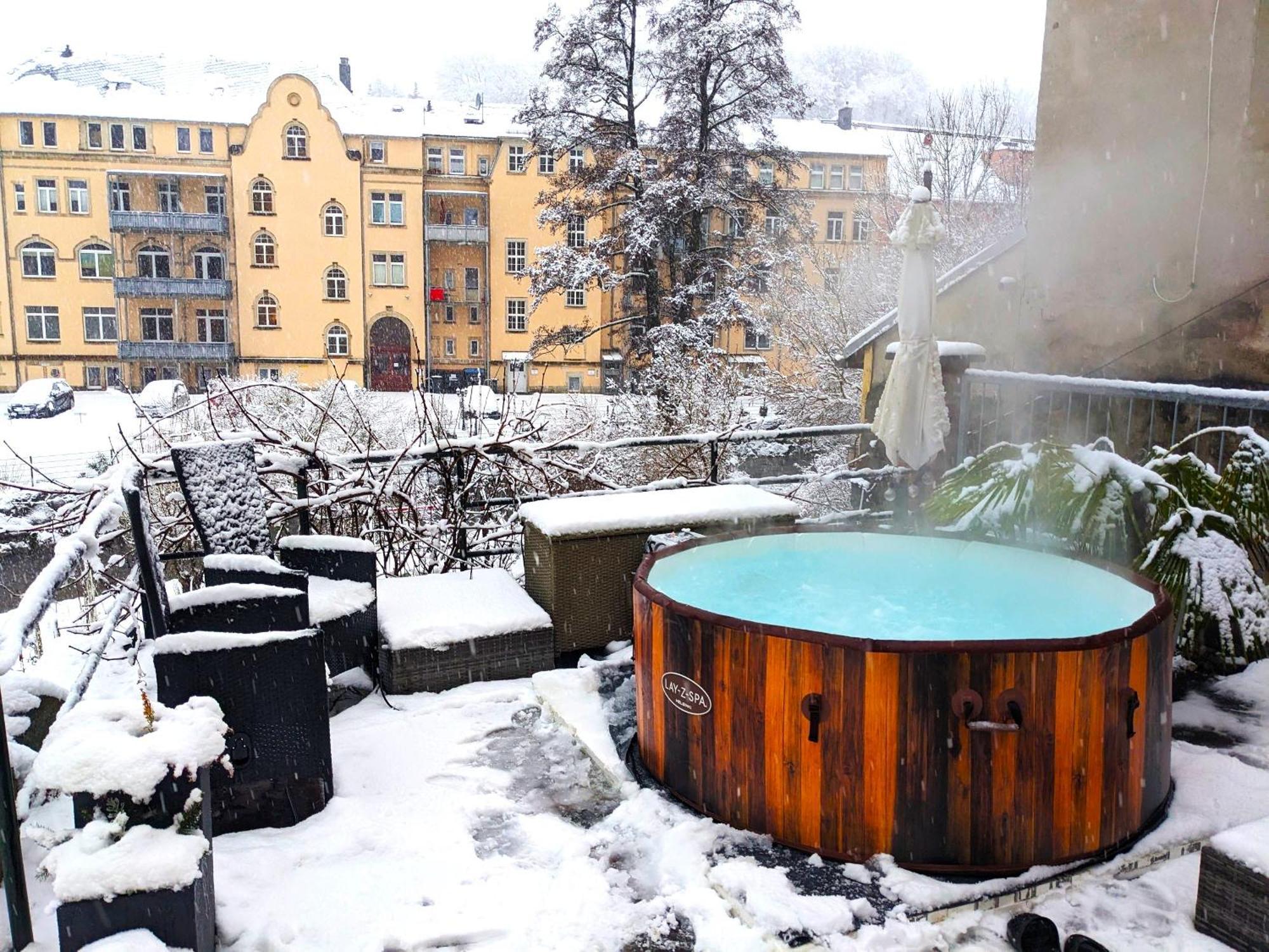 Familienwohnung für 3 mit Sauna, Pool&Terrasse - Famzi Sebnitz Exterior foto